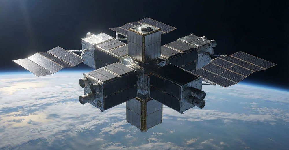 AI data center in space by...?