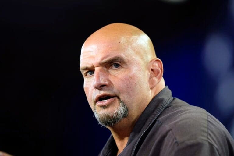 Fetterman leaves the Democrats by...?