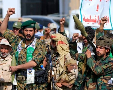 Houthis enter Saudi Arabia by...?