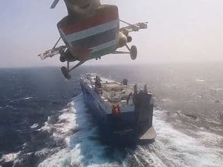 Houthis successfully target shipping by...?