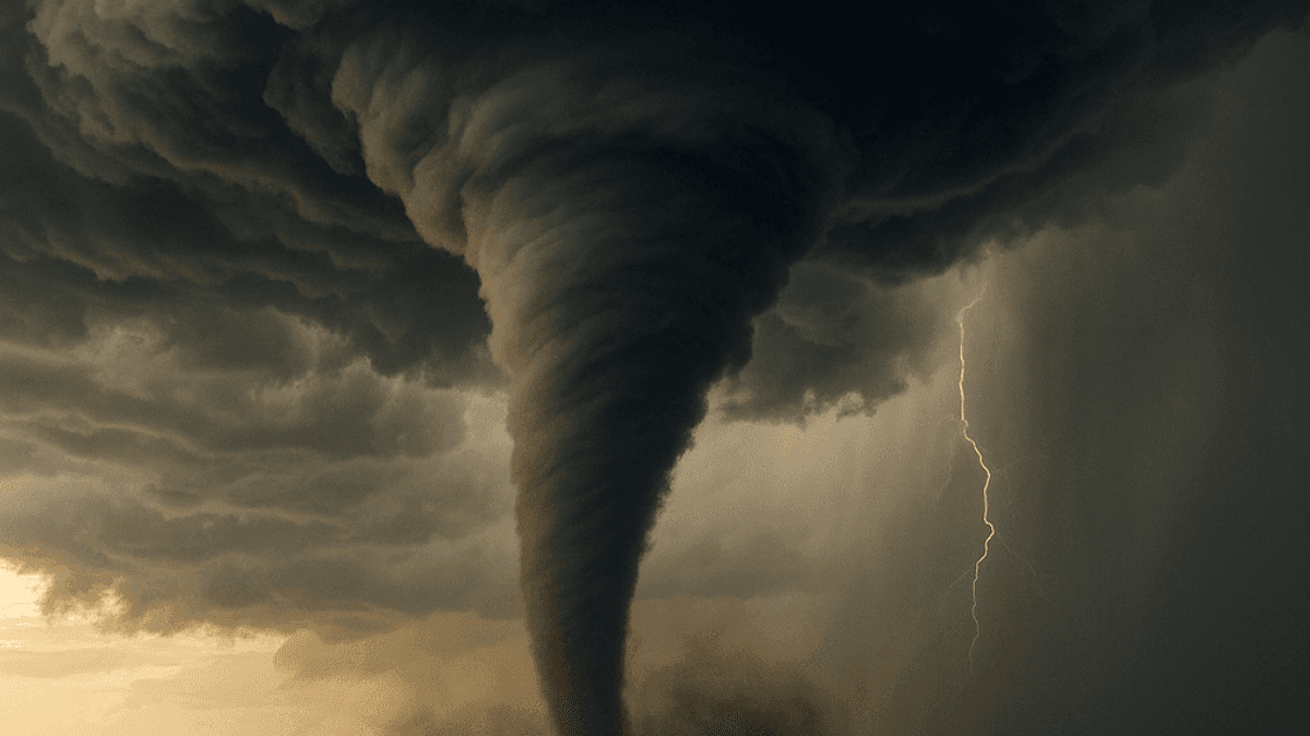 Which cities face tornado risk on September 4?