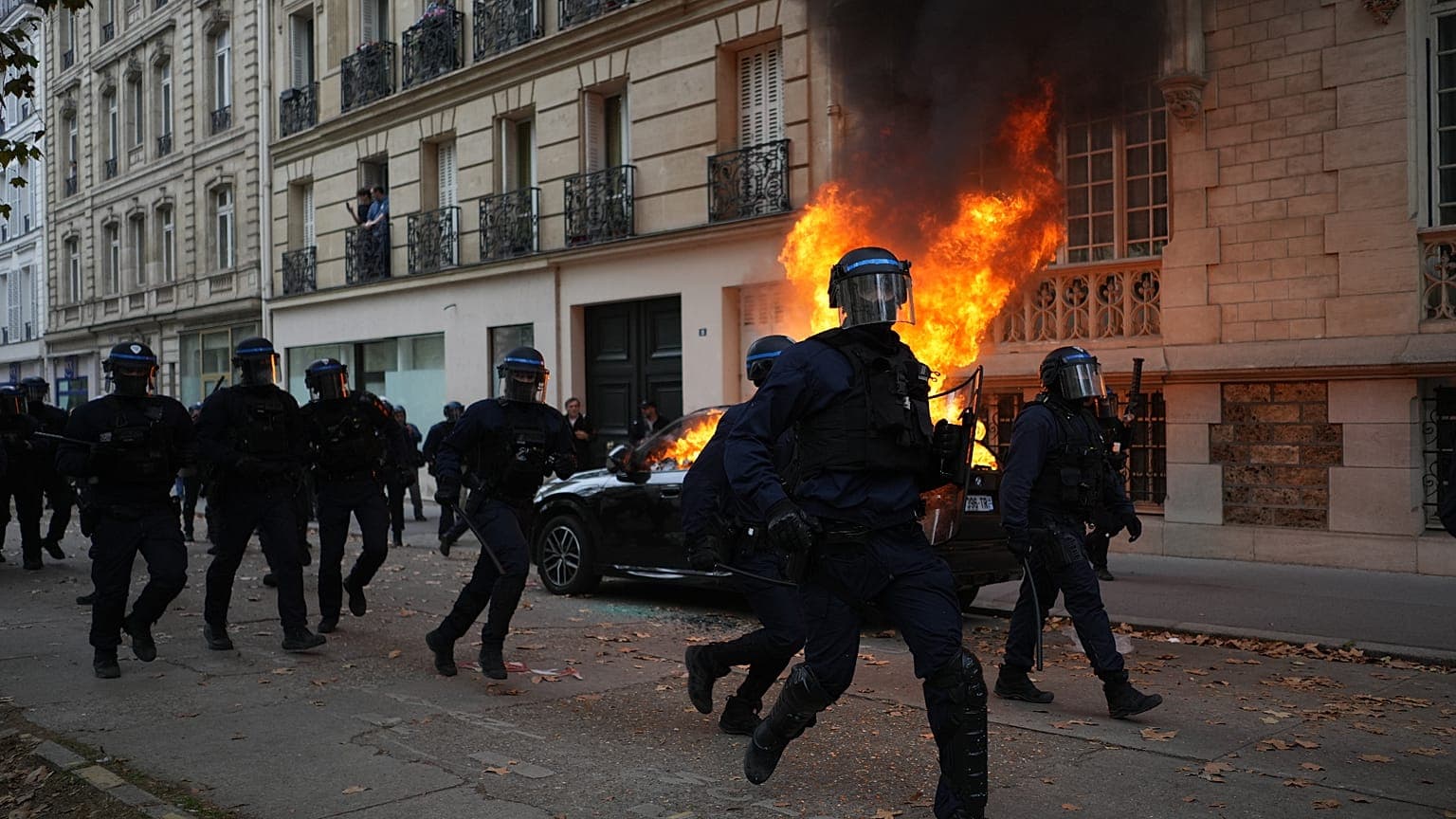 Curfew in a major French city by...?
