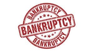 Which companies announce bankruptcy before 2027?