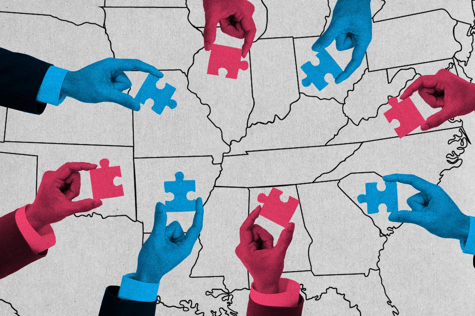 Which states will use new congressional maps in the midterms?